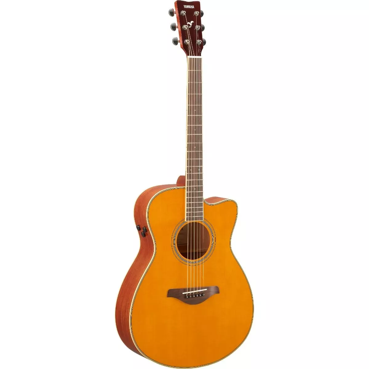 Yamaha FSC-TA Transacoustic Acoustic Electric Guitar - Vintage Tint