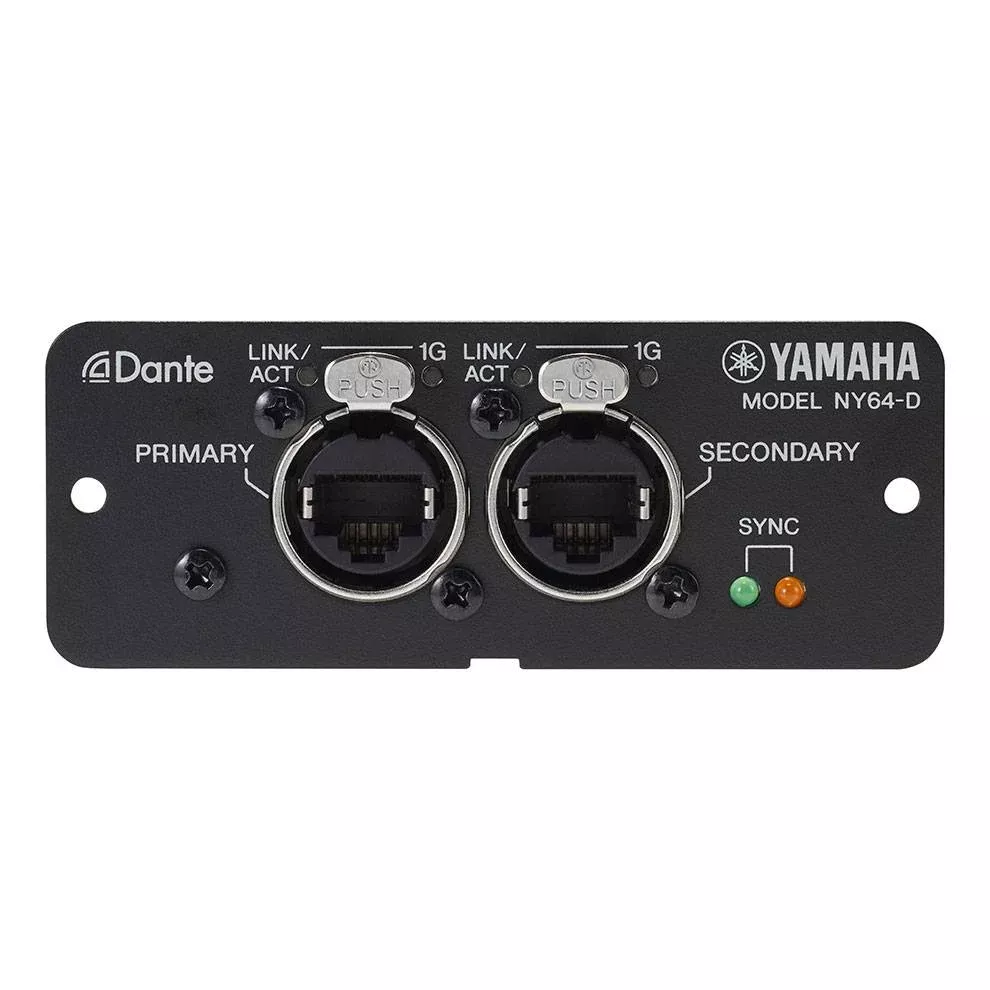 YAMAHA NY64-D - Dante I/O Expansion Card