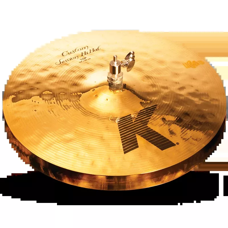 Zildjian 14-Inch K Custom Session Hi-Hat Cymbal Bottom