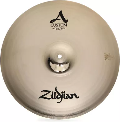 Zildjian A20826 A Custom Medium Crash Cymbal - 16-Inch