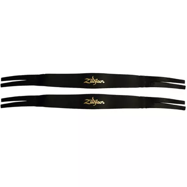 Zildjian Black Leather Cymbal Straps - 1 Pair