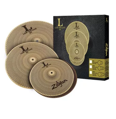 Zildjian L80 Low Volume LV468 14" HiHats 16" Crash 18" Crash Ride Box Set