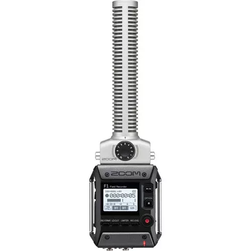 Zoom F1 Field Recorder with Shotgun Microphone (*OPEN BOX*)