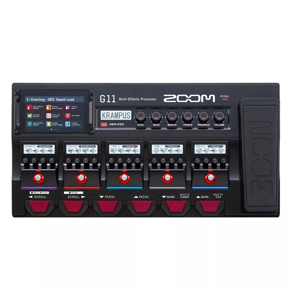 Zoom G11 Multi Effects Processor for Guitarists