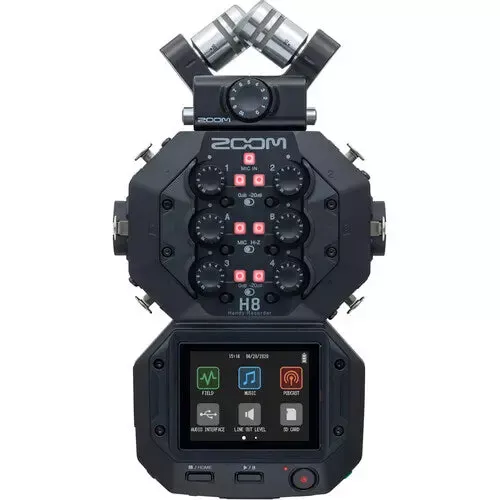 Zoom H8 8-Input 12-Track Portable Handy Recorder