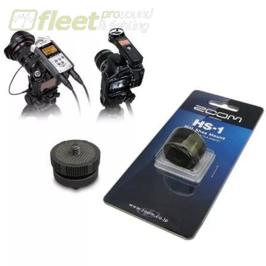 Zoom HS-1 Hot Shoe Camera Mount for H4N and H1