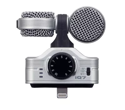 Zoom IQ7 Mid-Side Stereo Microphone for Lightning Jack / iPhone / iPad