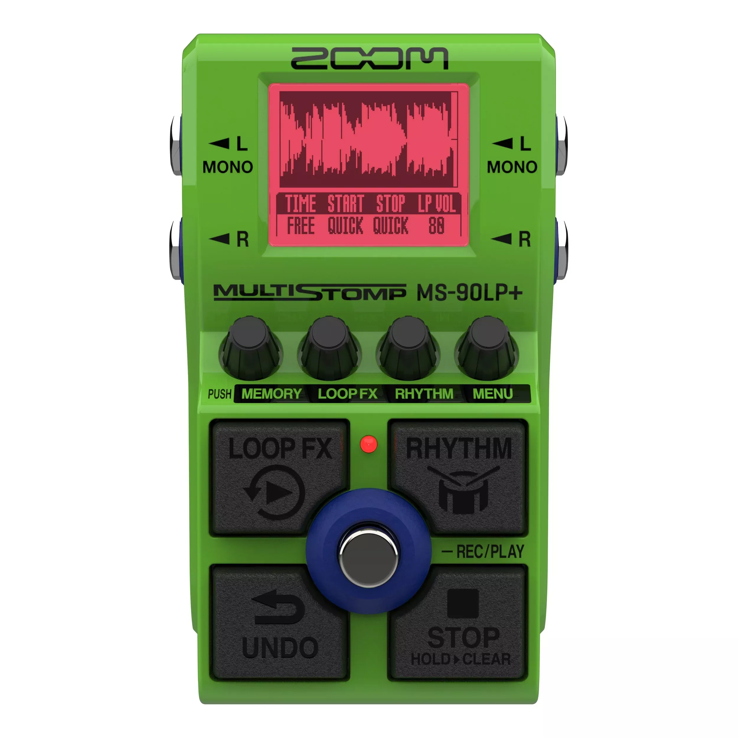 Zoom MS-90LP+ MultiStomp Looper Guitar Pedal