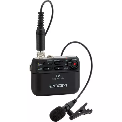 ZOOM ZF2 - Field Recorder F2 with Lavalier mic