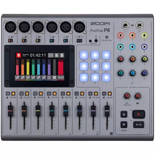 ZOOM ZP8 - PodTrak P8 podcasting recorder mixer