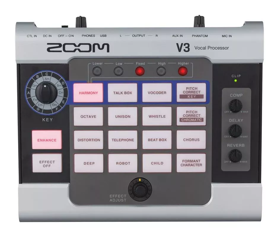 ZOOM ZV3 - Vocal Effect Processor