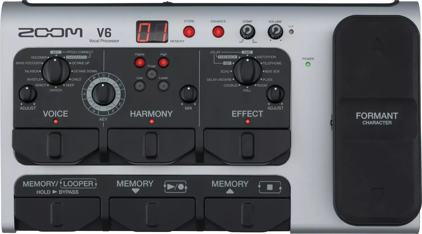 ZOOM ZV6 - Vocal Effect Processor
